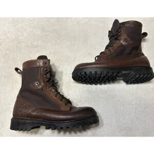 Guide Gear Boots Men’s Size 11 Brown Leather Lace Up Oil Resistant Work Outdoor